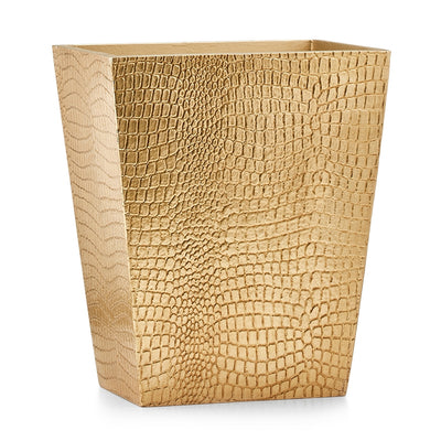 Bathroom Collection Crocodile Gold Tissue Cover