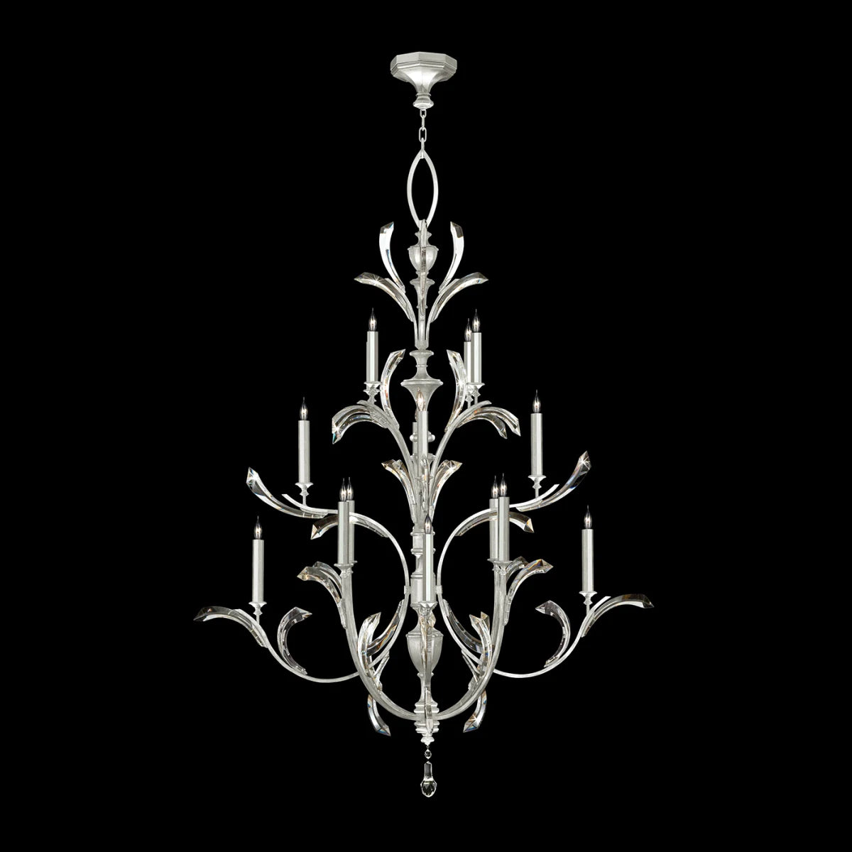 Beveled Arcs 56"W x 80"H Chandelier