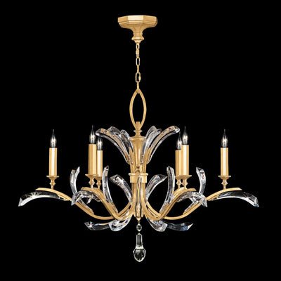Beveled Arcs 42" Chandelier