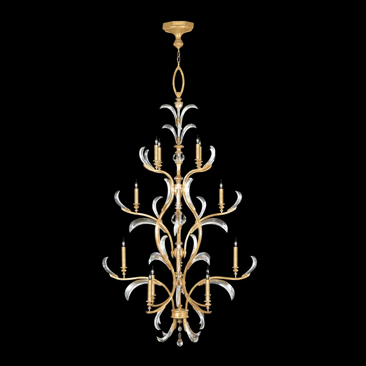 Beveled Arcs 48" Chandelier
