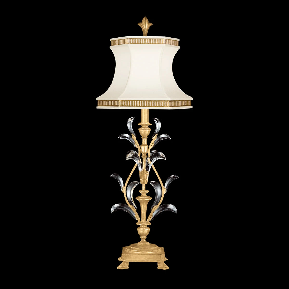 Beveled Arcs 41" Table Lamp