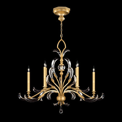Beveled Arcs 44" Chandelier