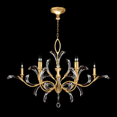 Beveled Arcs 57" Chandelier