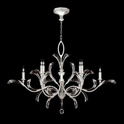 Beveled Arcs 57" Chandelier