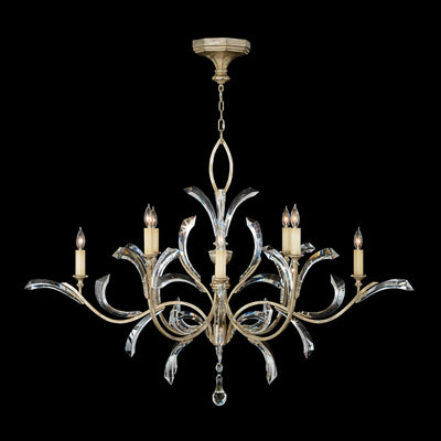 Beveled Arcs 57" Chandelier
