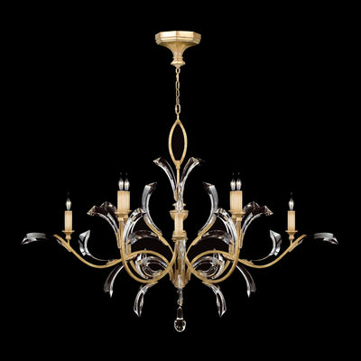 Beveled Arcs 57" Chandelier
