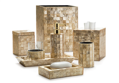 Bathroom Collection Capiz Champagne