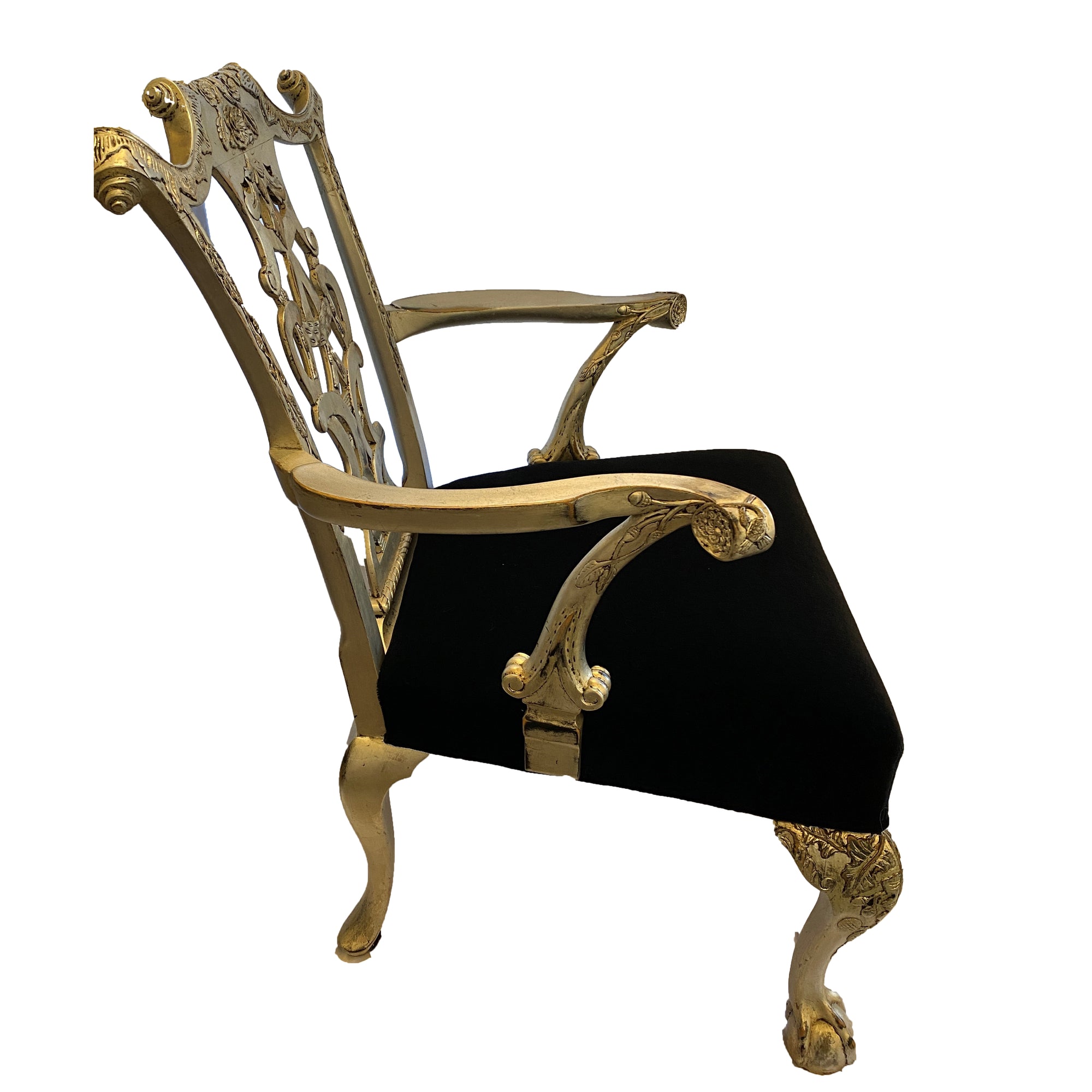 Victoria & Albert Silver Arm Chair