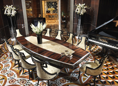 Dining Table with Backlight Onxy