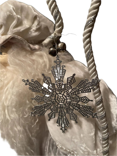Snowflake Santa Figurine