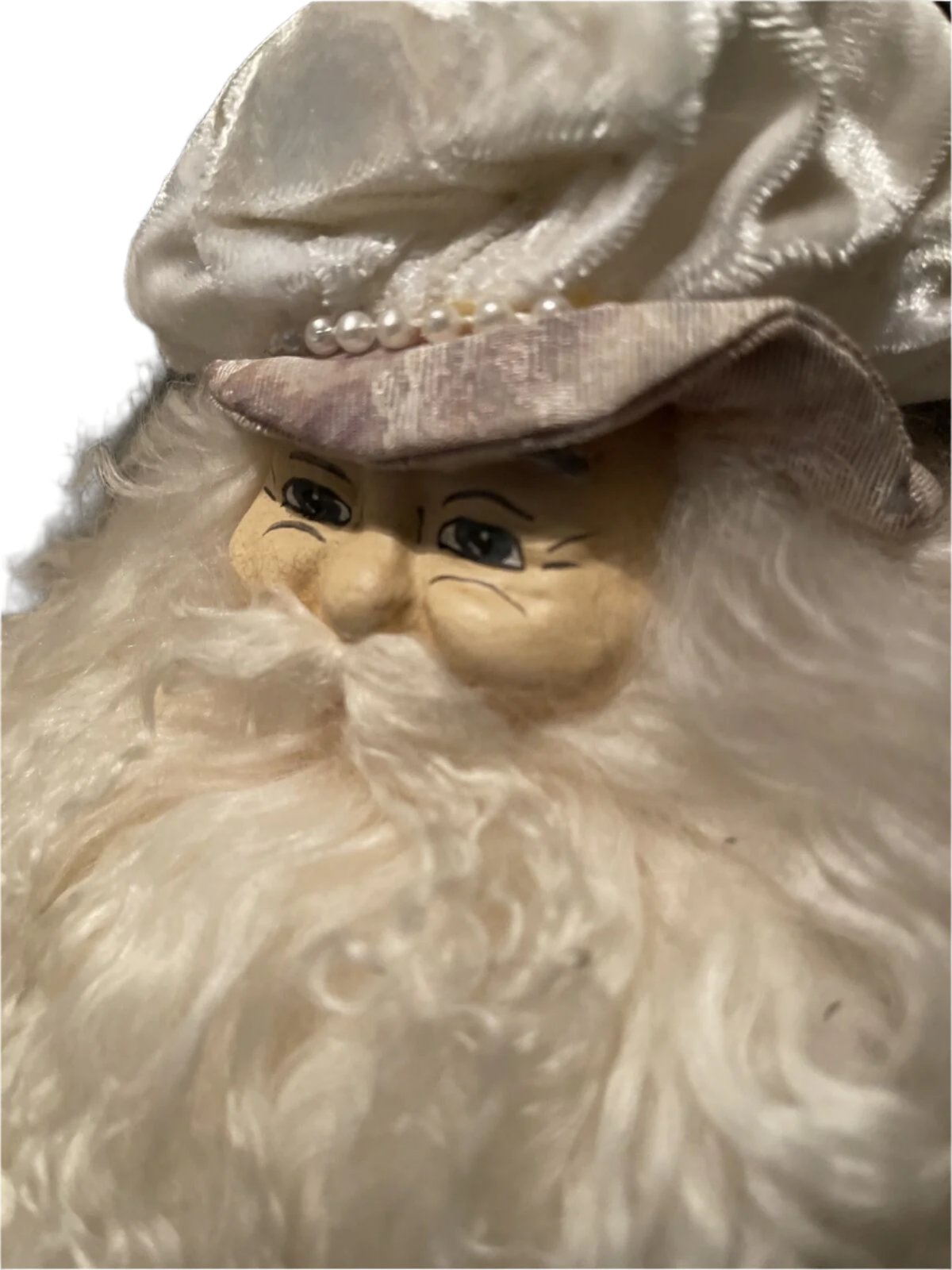 Snowflake Santa Figurine