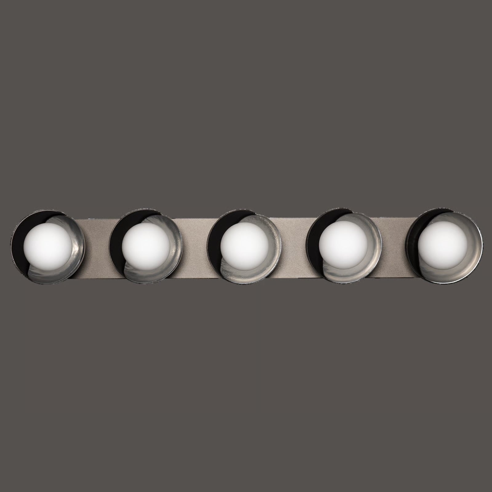 Brooklyn 5-Light Straight Double Shade Bath Sconce