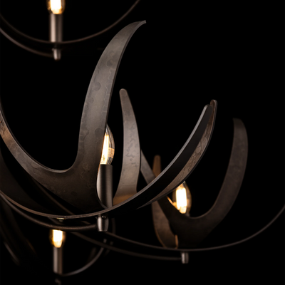 Caribou 9 Light Tiered Chandelier