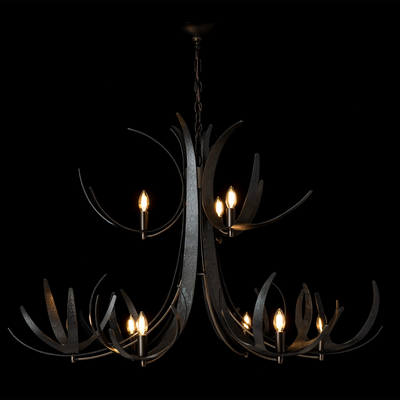 Caribou 9 Light Tiered Chandelier