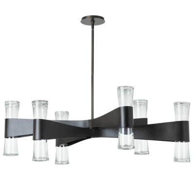 Bellis 6-Arm 12-Light Oval Chandelier