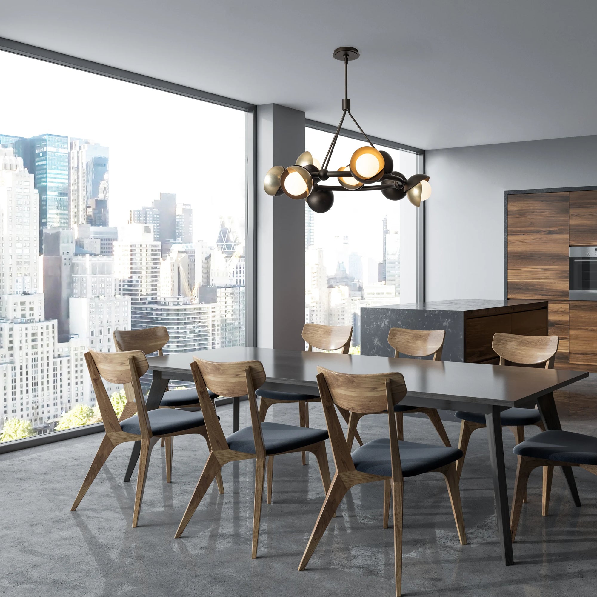 Brooklyn 9-Light Ring Chandelier