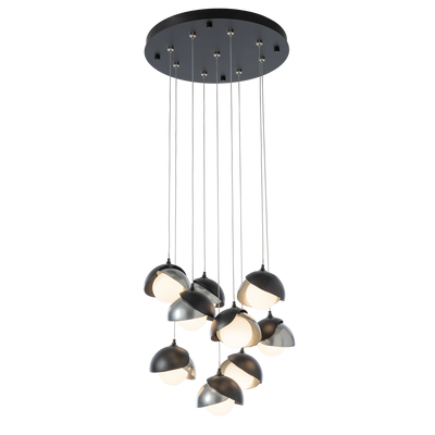 Brooklyn 9-Light Double Shade Pendant