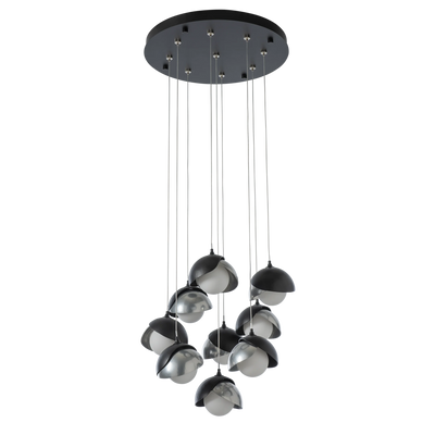 Brooklyn 9-Light Double Shade Pendant