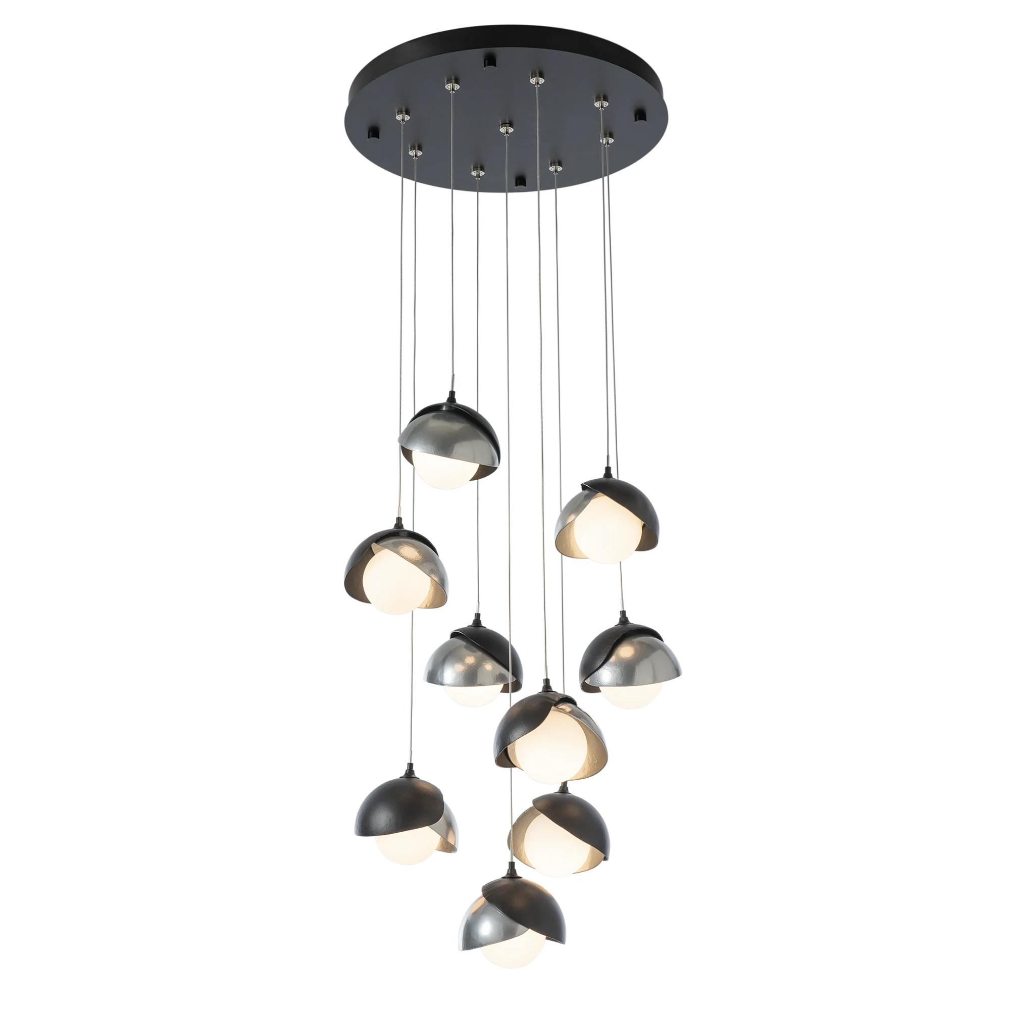 Brooklyn 9-Light Double Shade Pendant