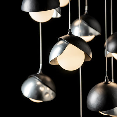 Brooklyn 9-Light Double Shade Pendant