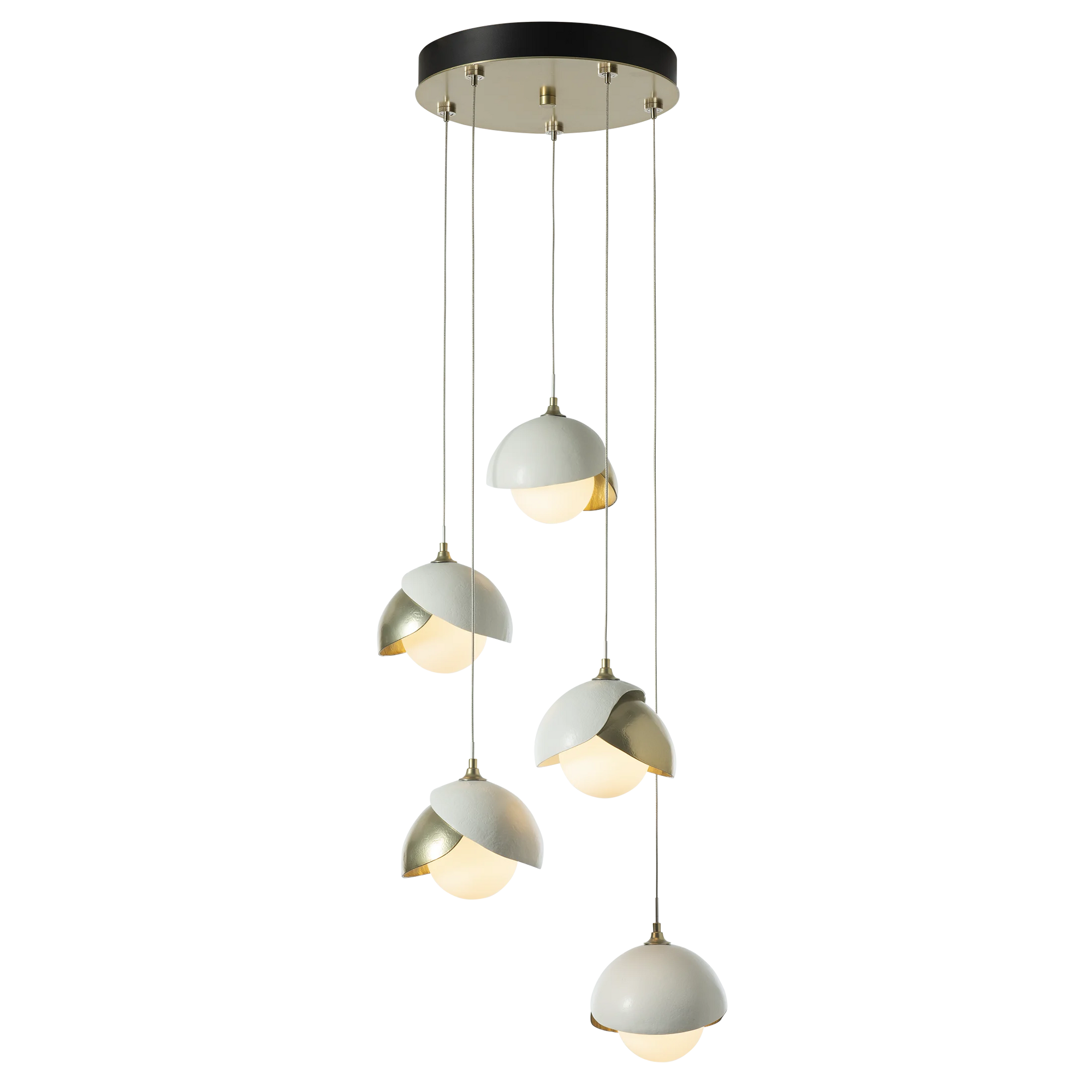 Brooklyn 5-Light Double Shade Pendant