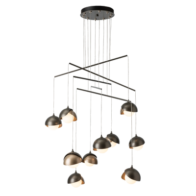 Brooklyn 10-Light Double Shade Mobile Pendant