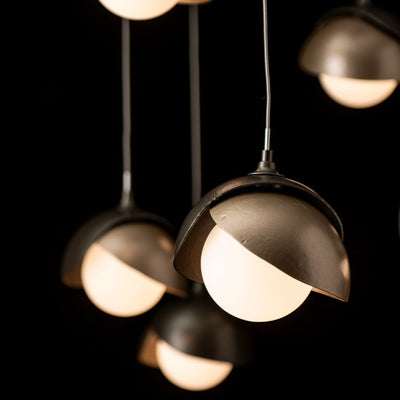 Brooklyn 10-Light Double Shade Mobile Pendant