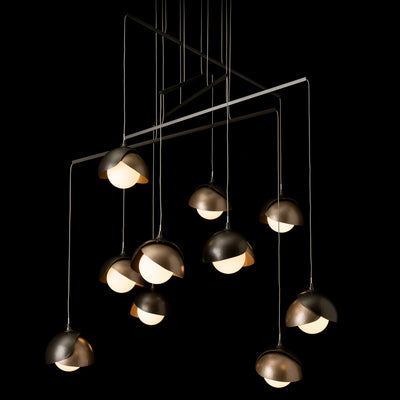 Brooklyn 10-Light Double Shade Mobile Pendant