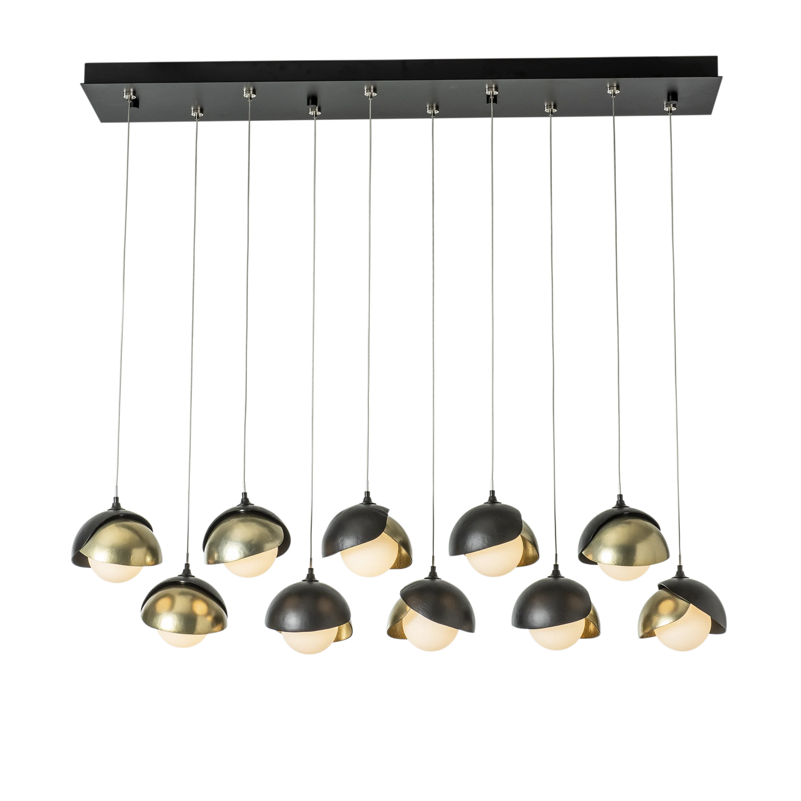 Brooklyn 10-Light Double Shade Pendant