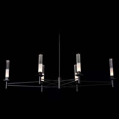 Truss 6-Arm Linear Chandelier