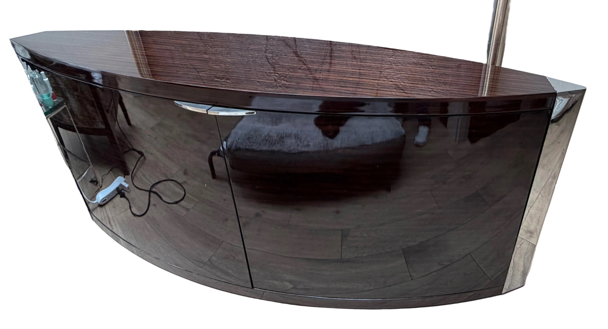 Custom Macassar Ebony Cabinet