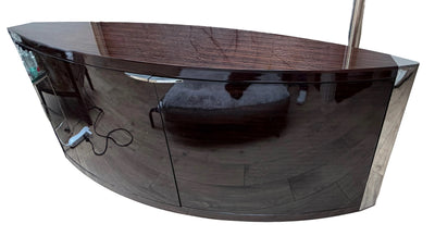 Custom Macassar Ebony Cabinet