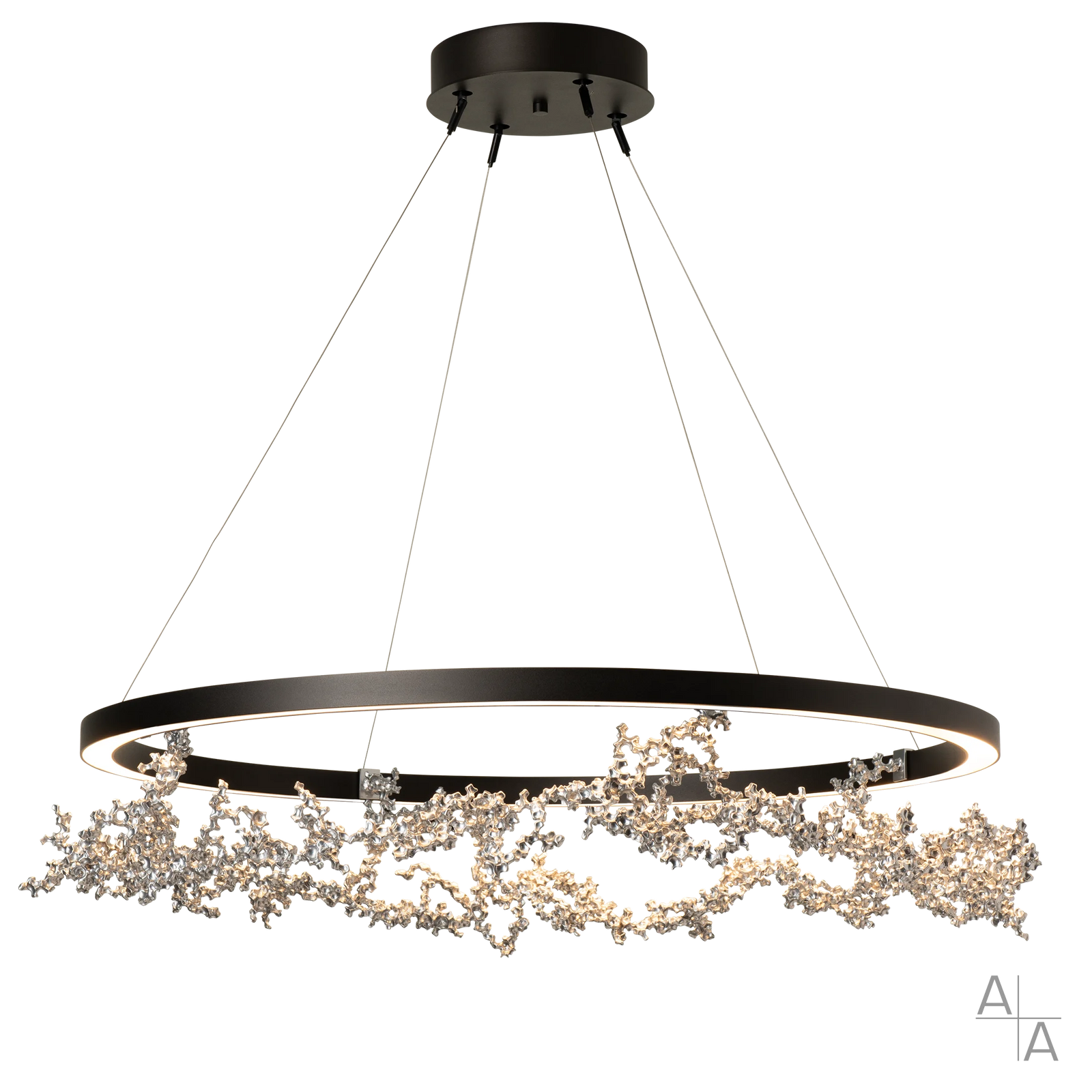 Coral LED Ring Pendant