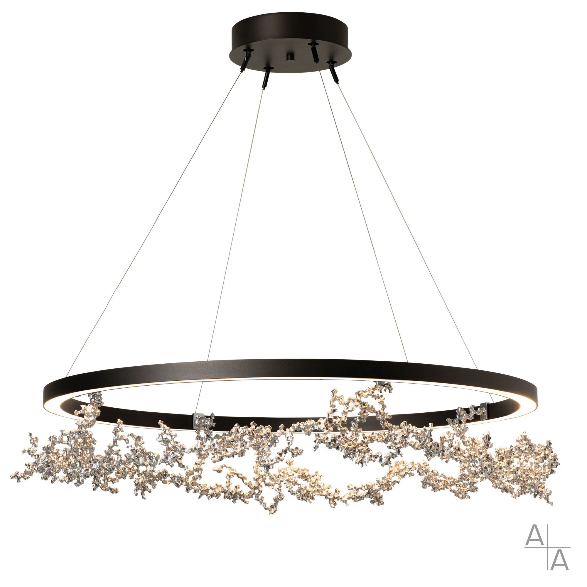 Coral LED Ring Pendant