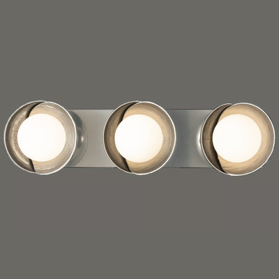 Brooklyn 3-Light Straight Double Shade Bath Sconce