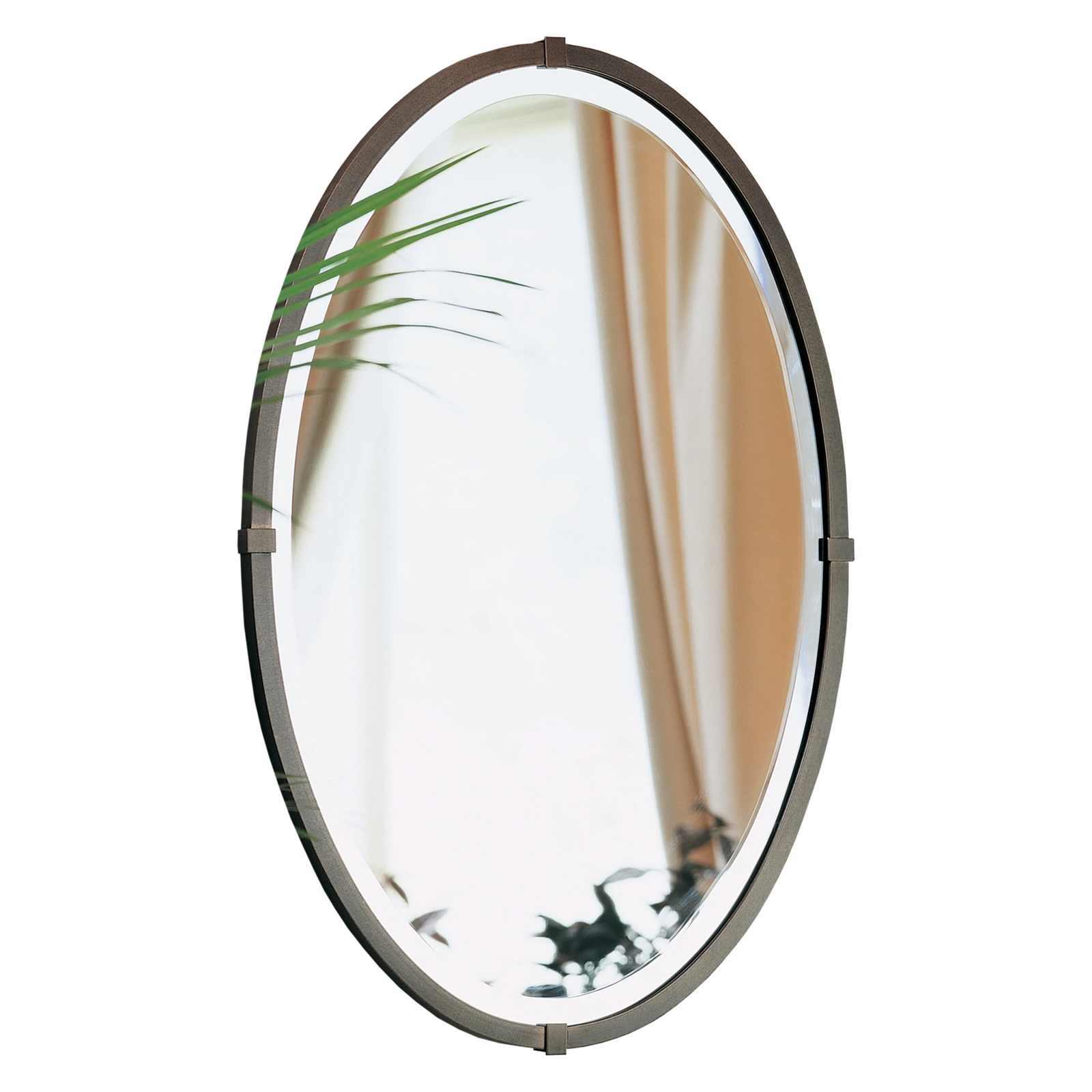 Beveled Oval Mirror