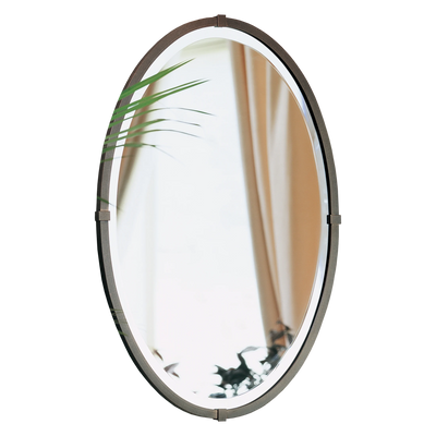 Beveled Oval Mirror
