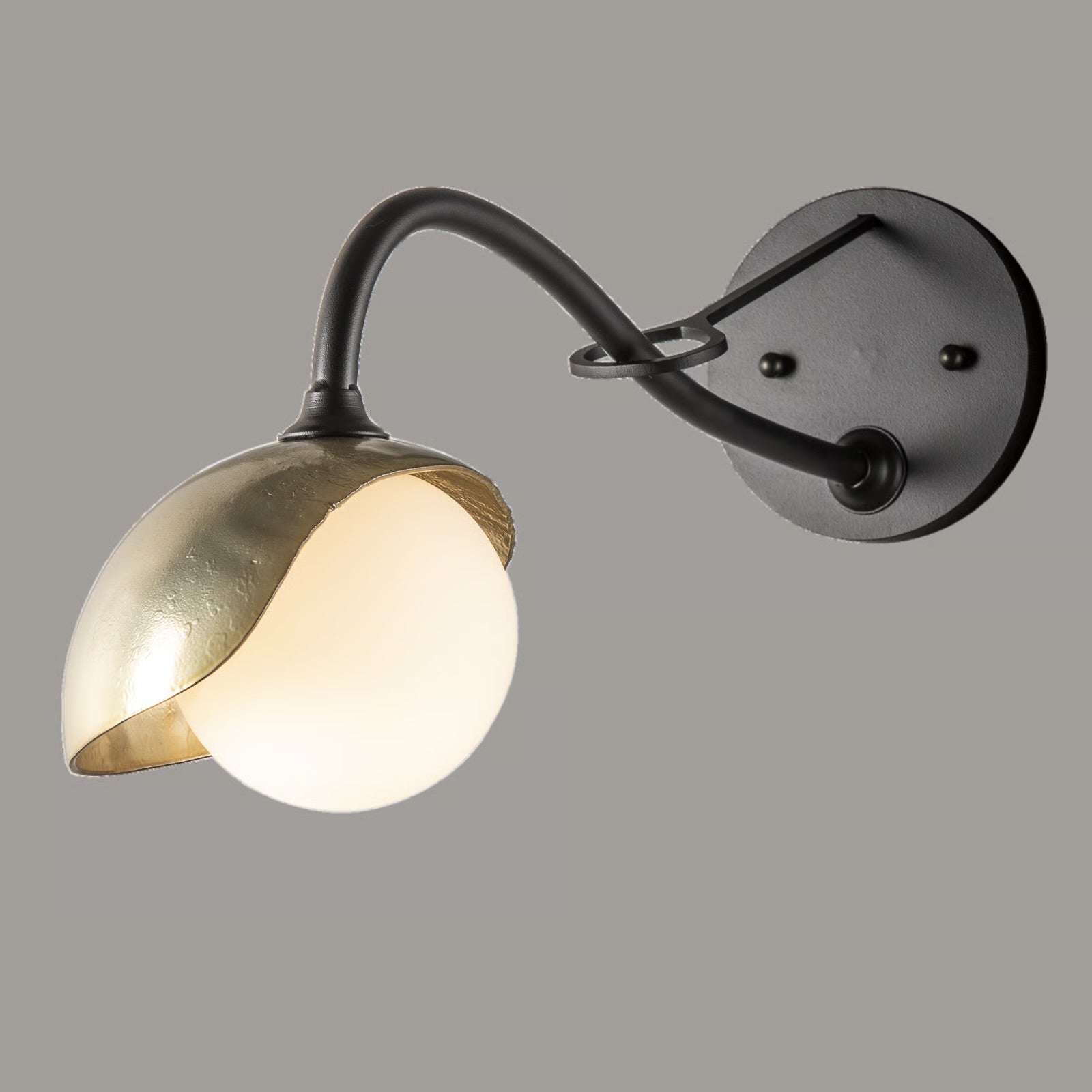 Brooklyn 1-Light Single Shade Long-Arm Sconce