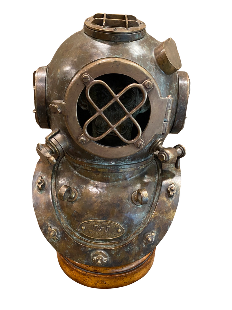 Maitland Smith "vintage" Diver Monkey Lamp