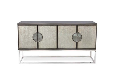 Noor Buffet 96" Glass, Mirror or Custom Glass Front