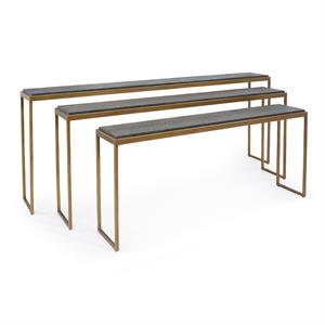 Greystoke Nesting Console Tables (Set of Three)