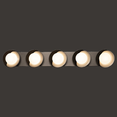 Brooklyn 5-Light Straight Double Shade Bath Sconce