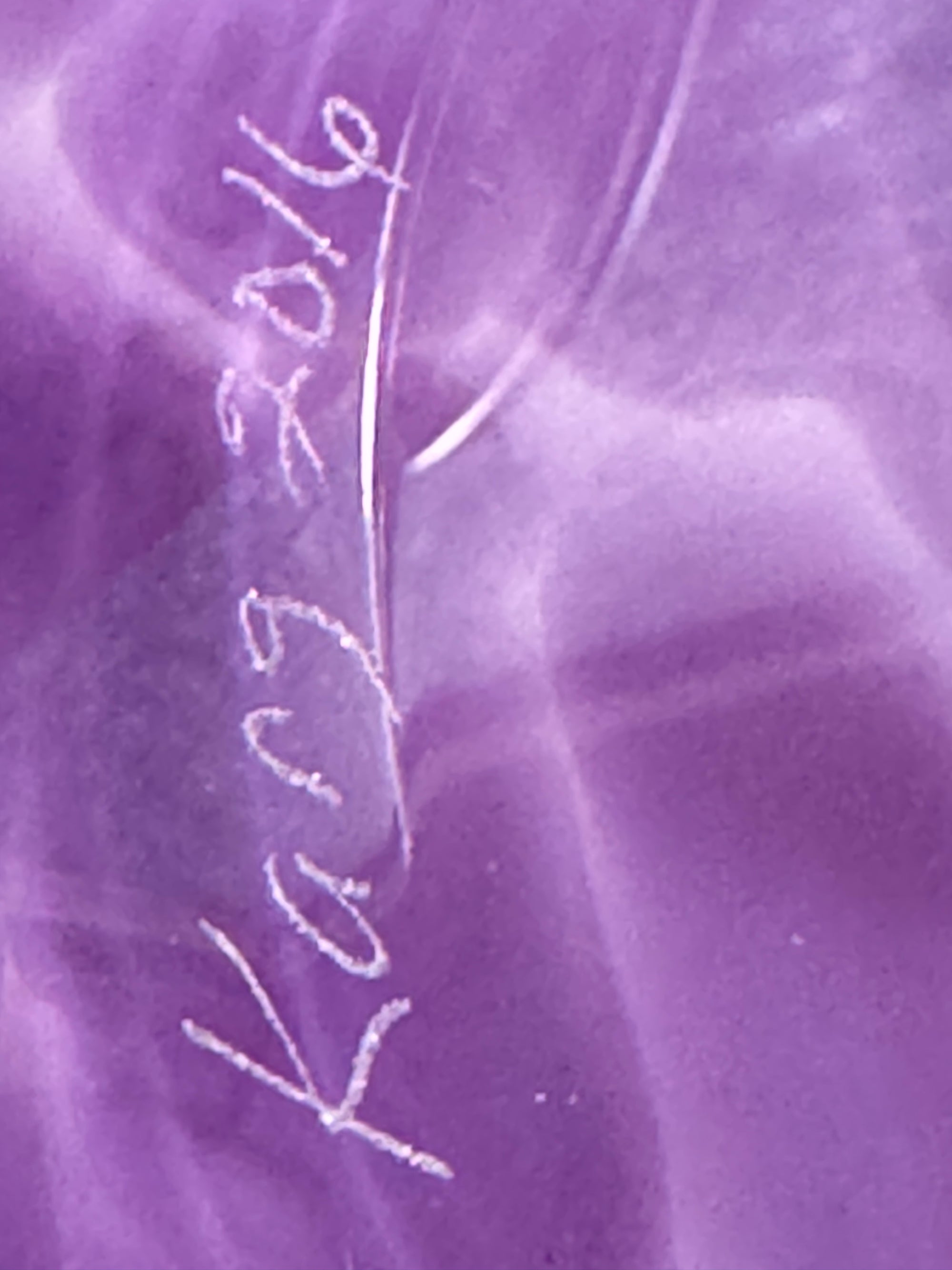 Handblown Glass Bowl by Rollin Karg.