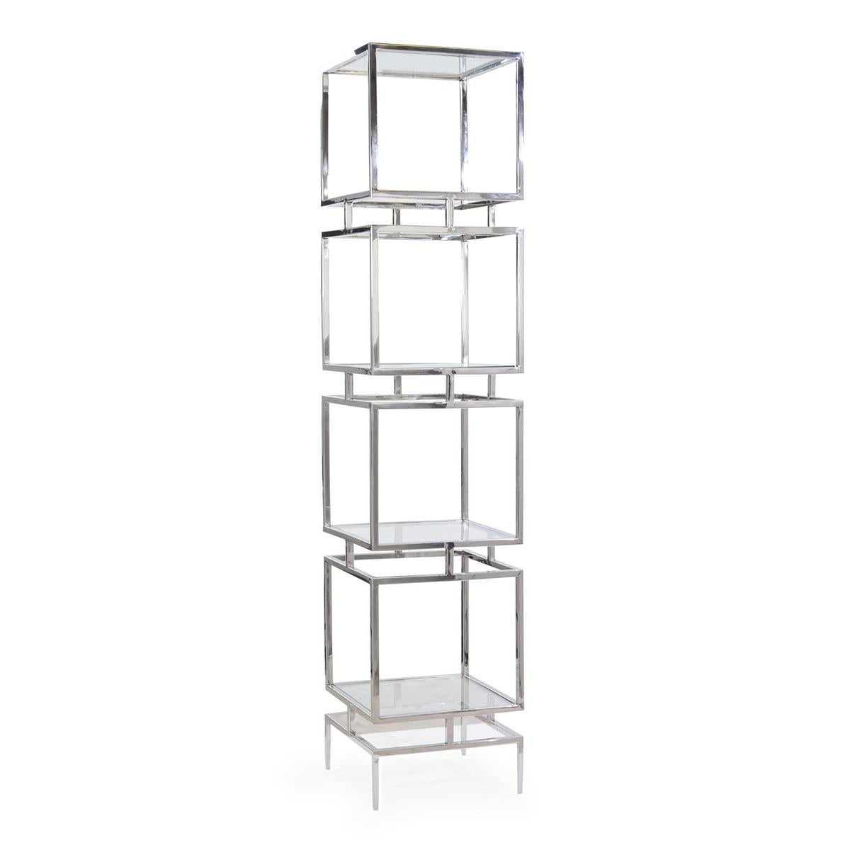 Modernist Stainless Etagere
