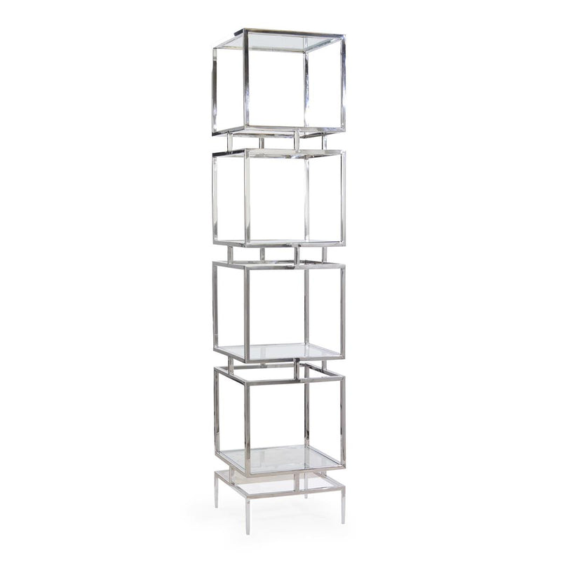 Modernist Stainless Etagere