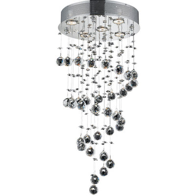 Galaxy Lighting Swirl Crystal Chandelier