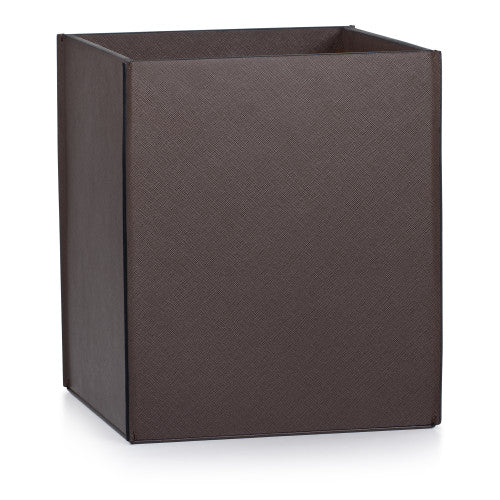 Bathroom Collection Saffiano Brown