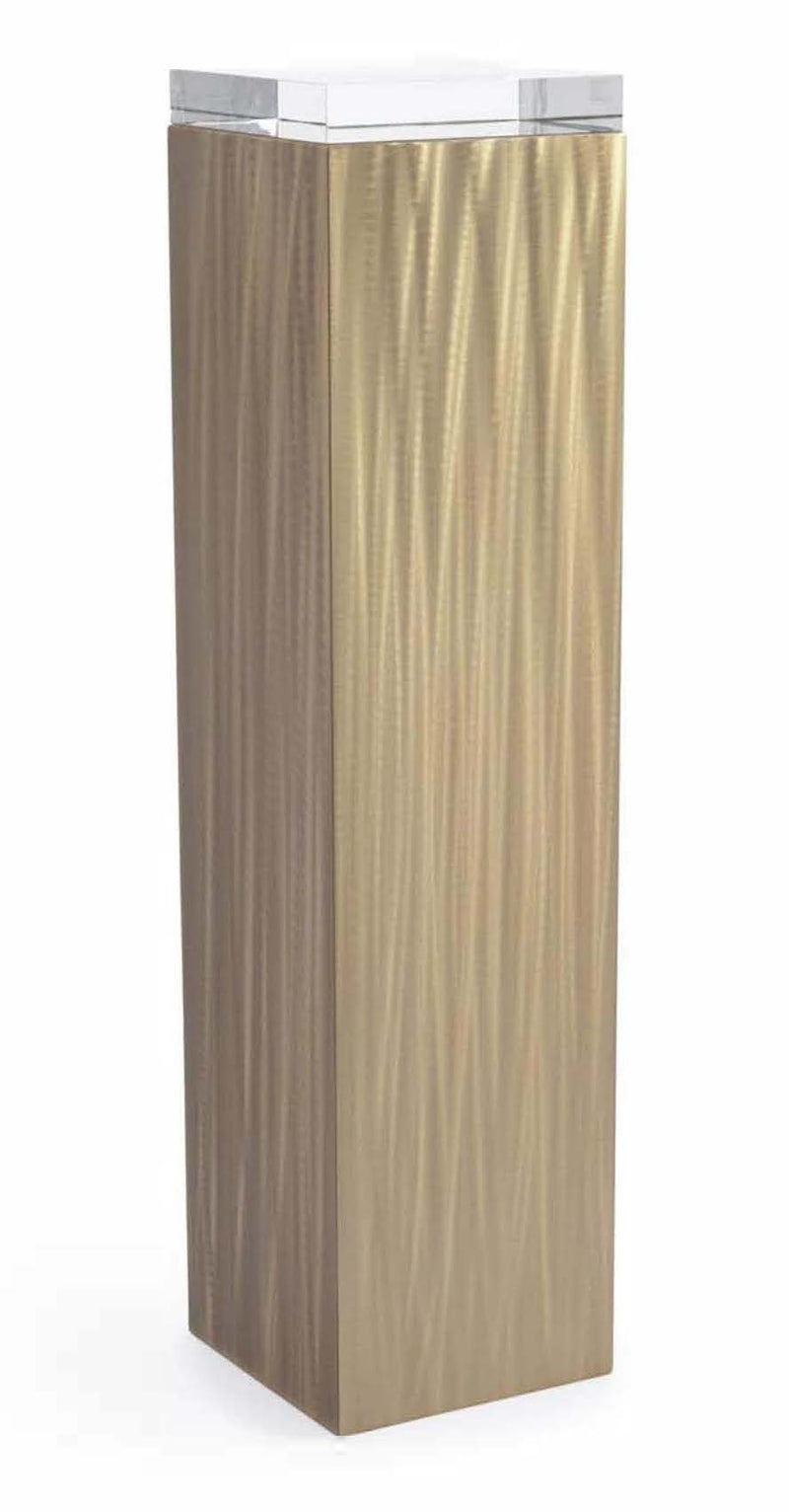 Lucena Pale Gold Pedestal