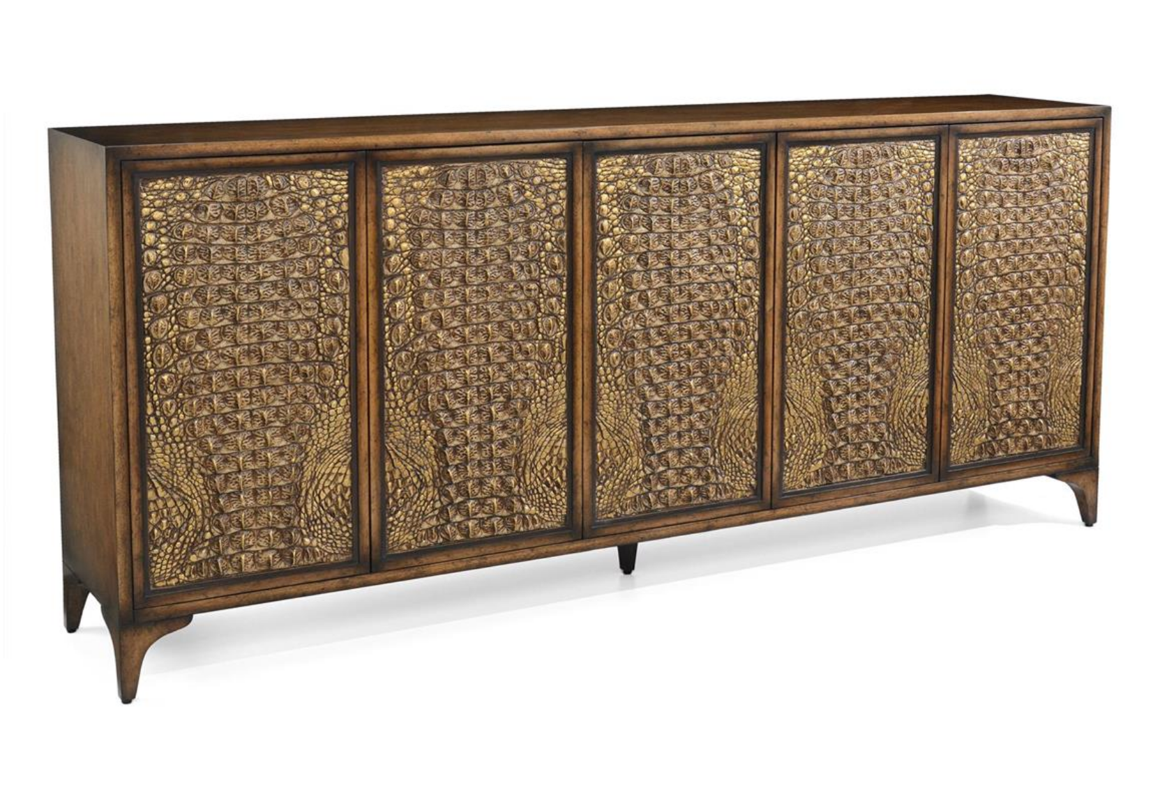 Luce Dorata Five-Door Credenza