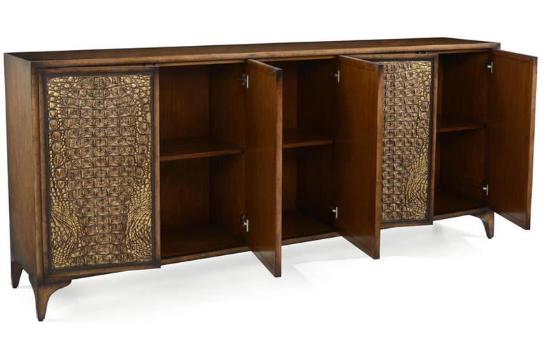 Luce Dorata Five-Door Credenza